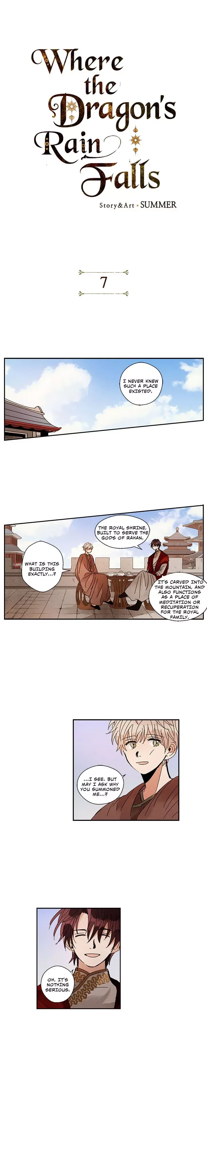 Where the Dragon's Rain Falls Chapter 7 page 1