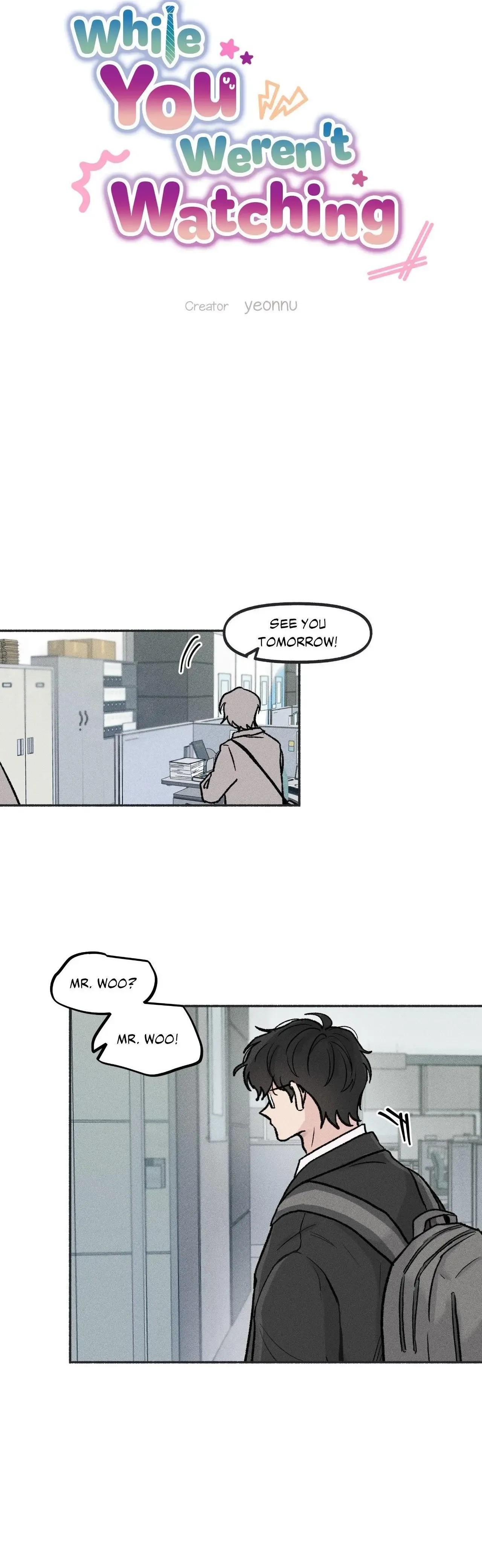 While You Weren't Watching Chapter 14 page 8