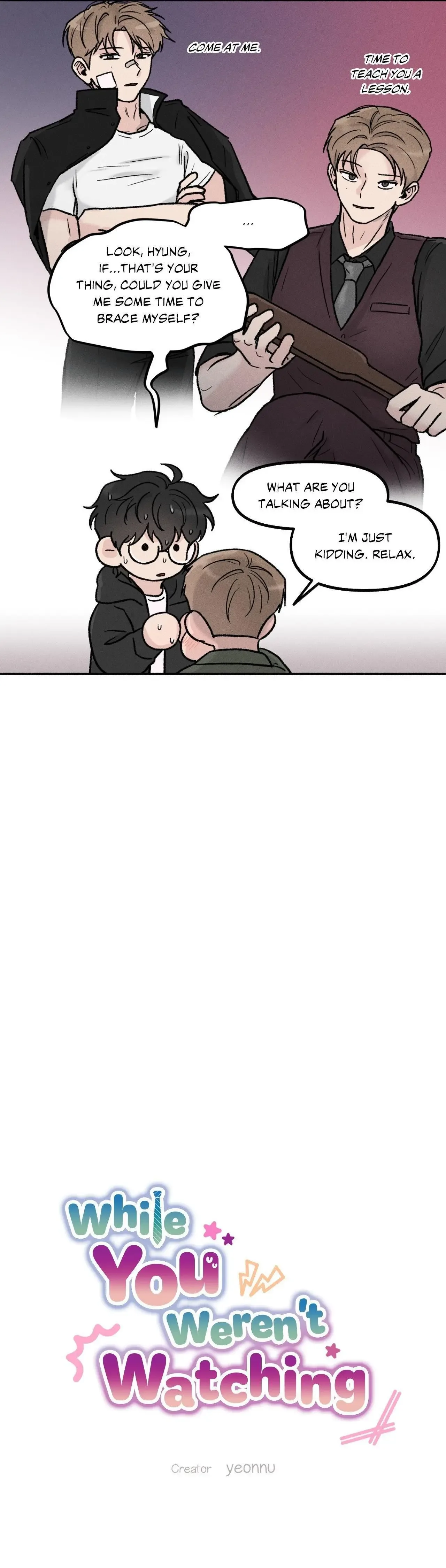 While You Weren't Watching Chapter 19 page 10