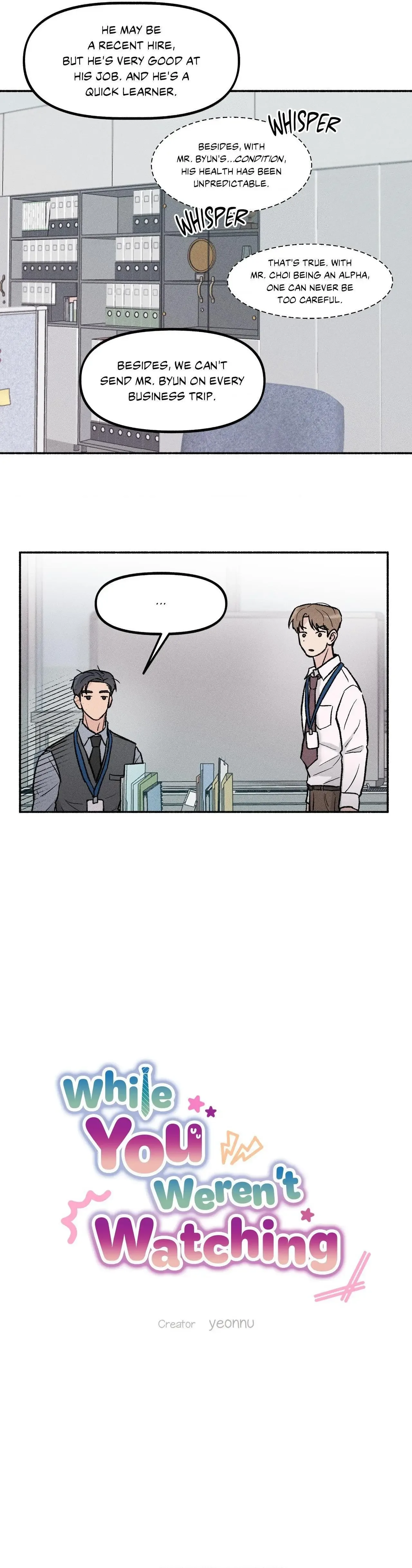 While You Weren't Watching Chapter 9 page 6