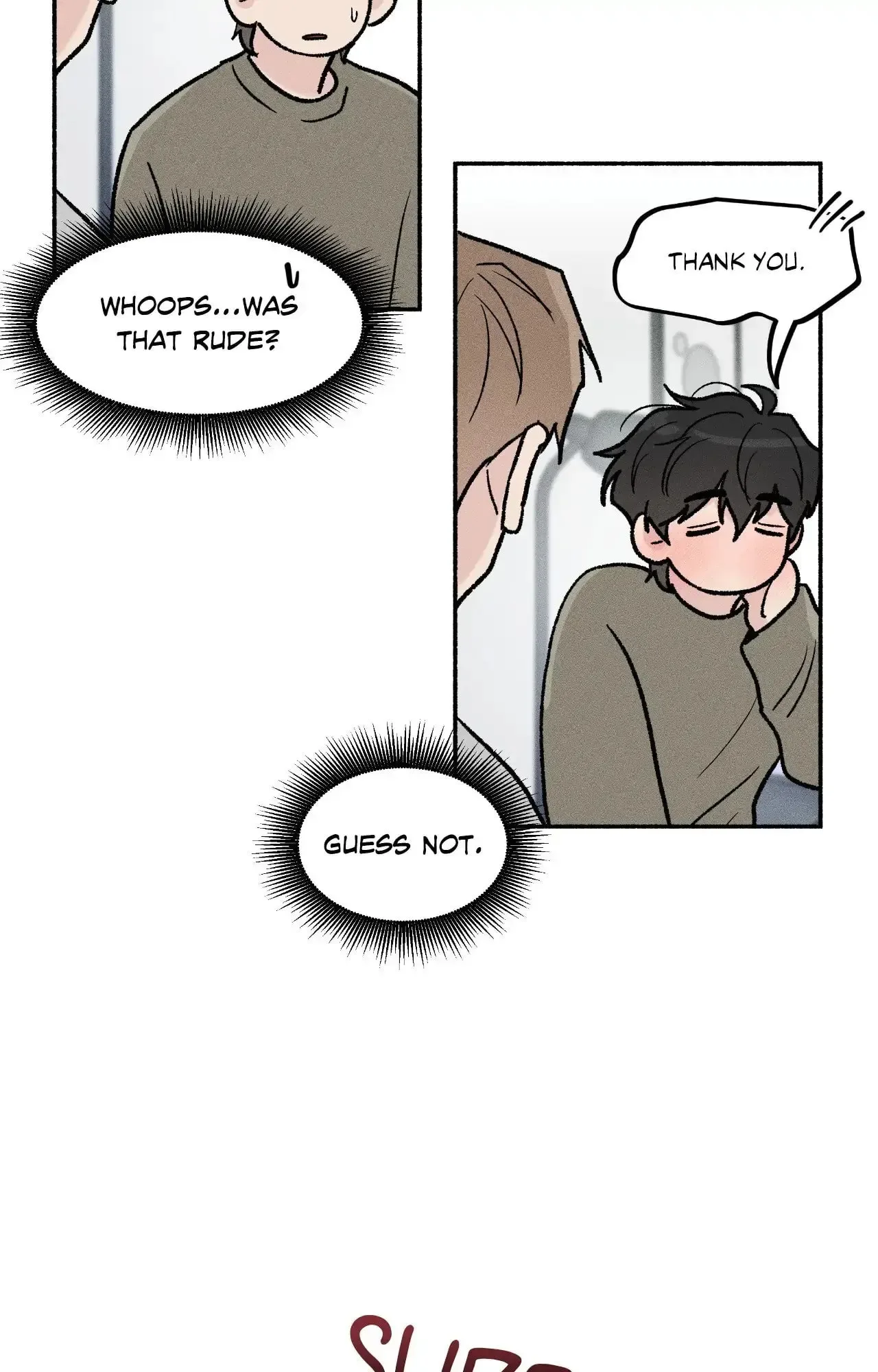 While You Weren’t Watching Chapter 16 page 33