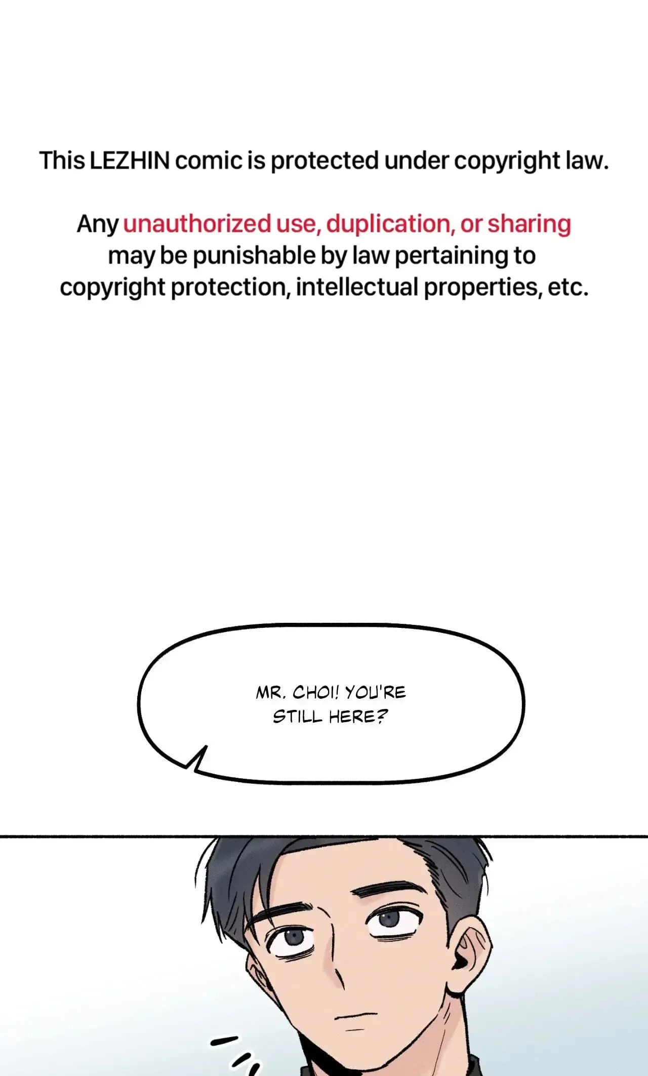 While You Weren’t Watching Chapter 23 page 1