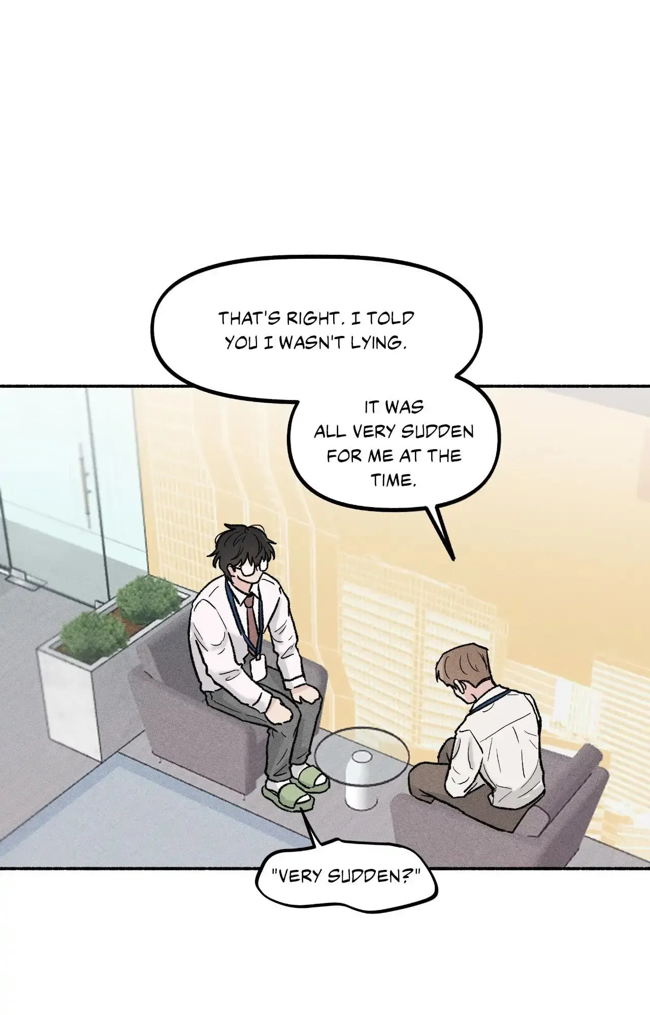 While You Weren’t Watching Chapter 4 page 12