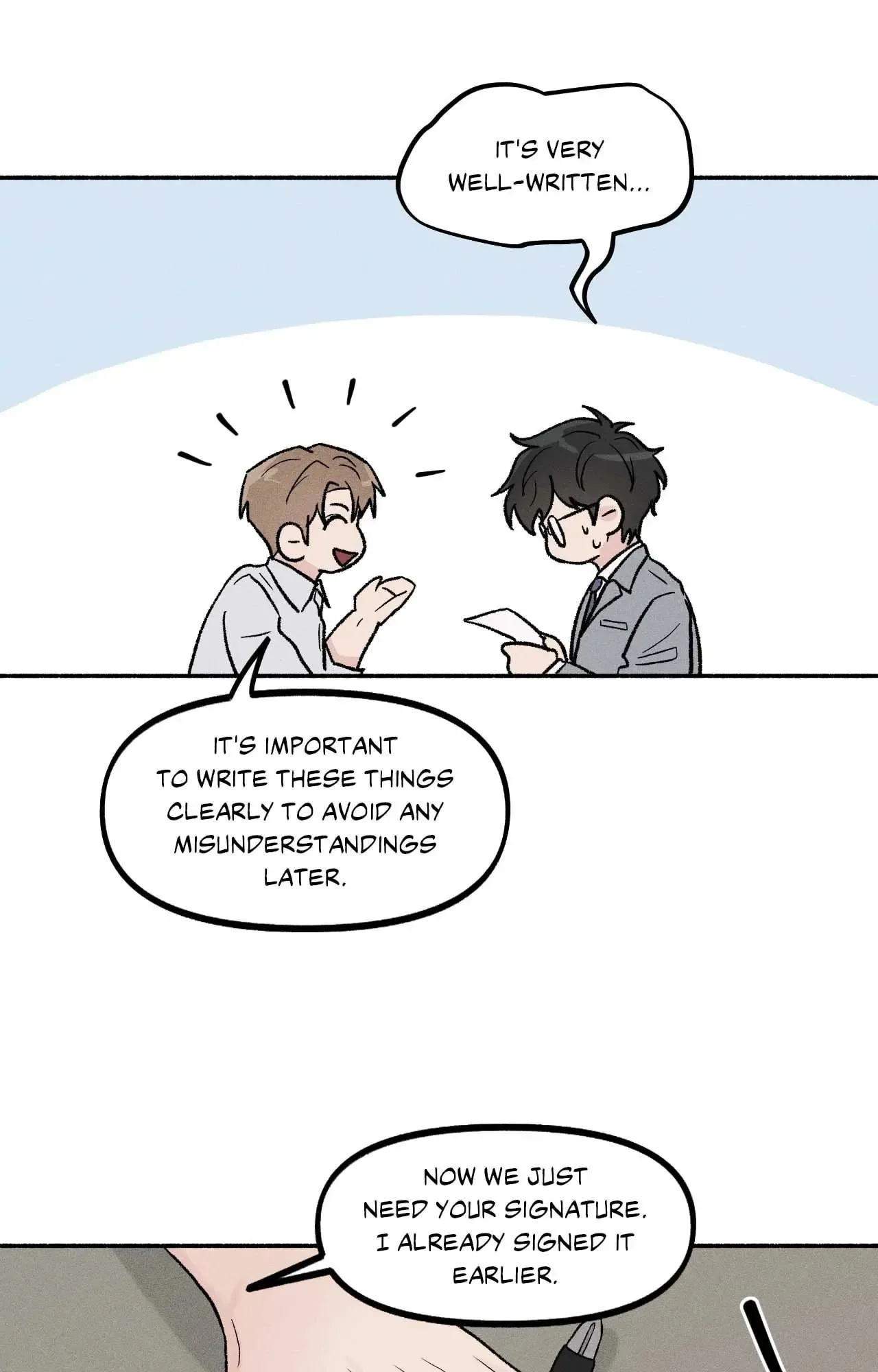 While You Weren’t Watching Chapter 5 page 8