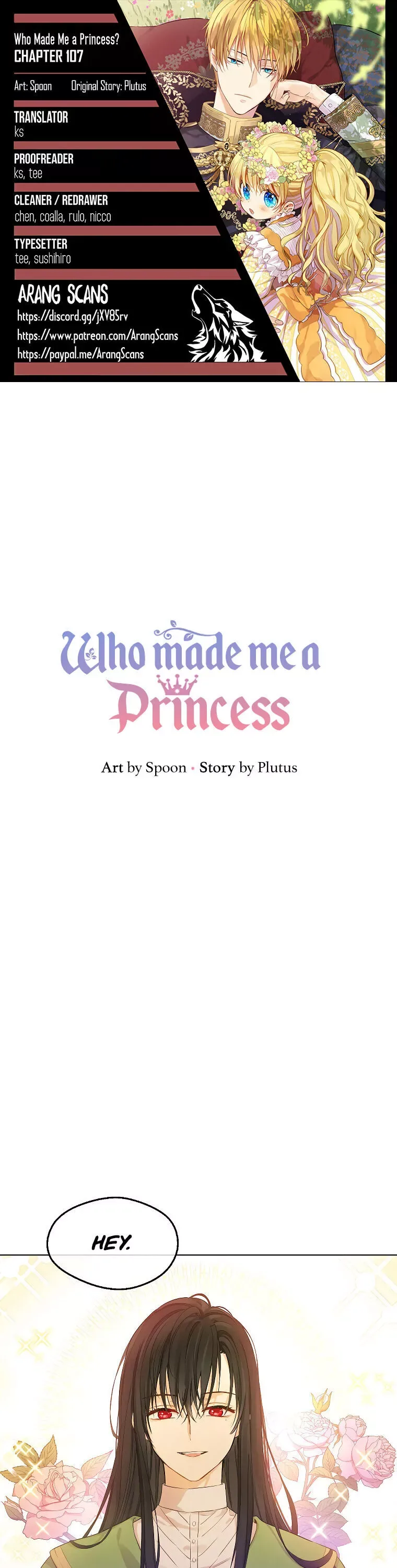 Who Made Me a Princess Chapter 107 page 1
