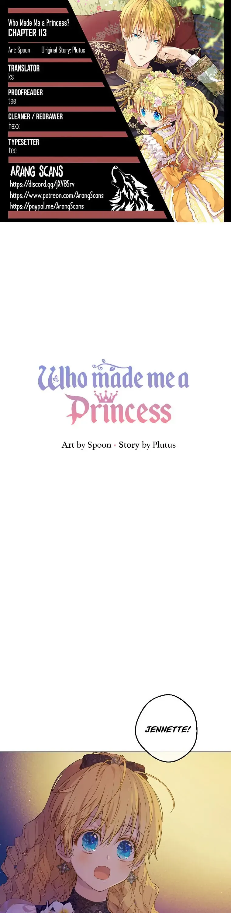 Who Made Me a Princess Chapter 113 page 1