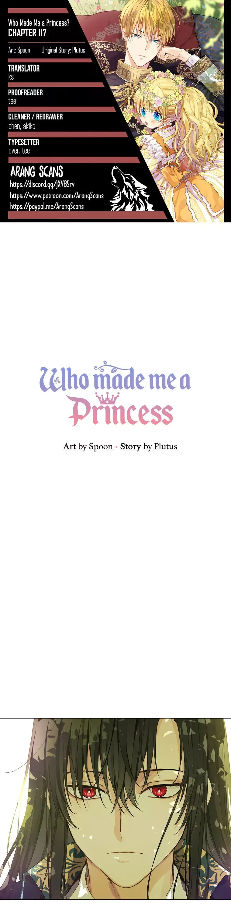 Who Made Me a Princess Chapter 117 page 1