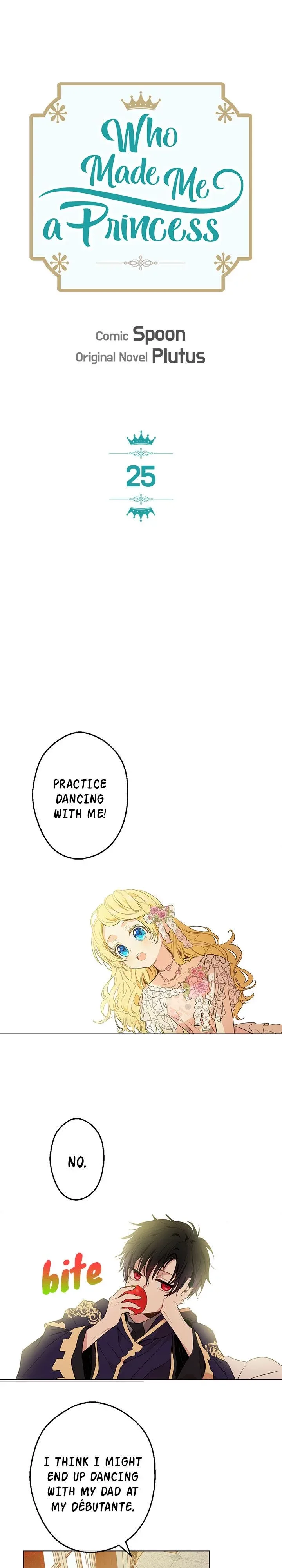 Who Made Me a Princess Chapter 25 page 1