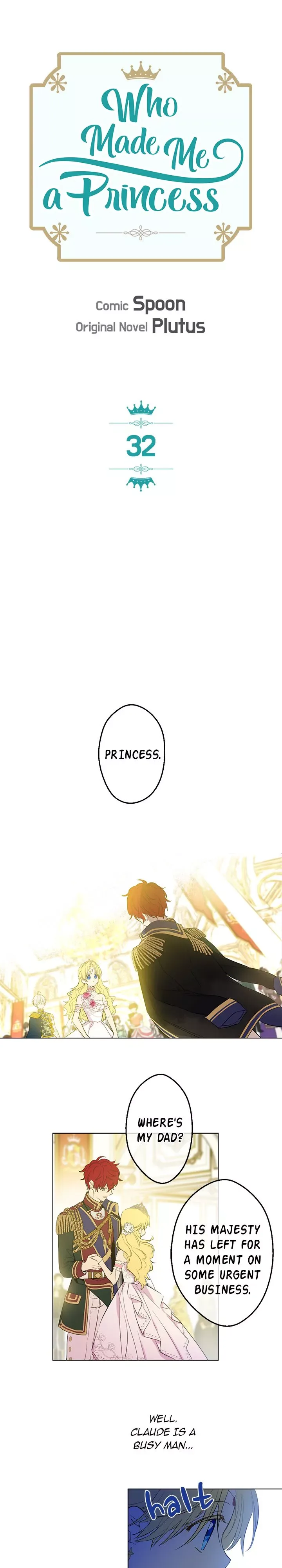Who Made Me a Princess Chapter 32 page 1