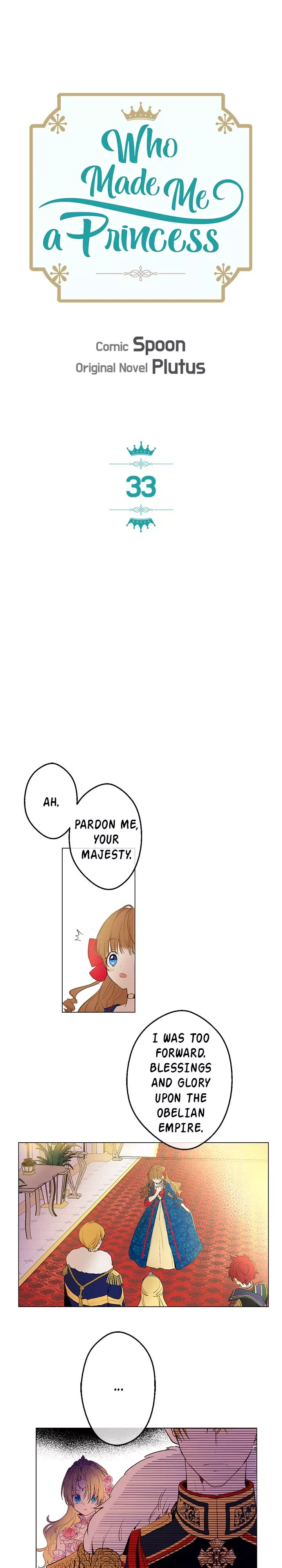 Who Made Me a Princess Chapter 33 page 1
