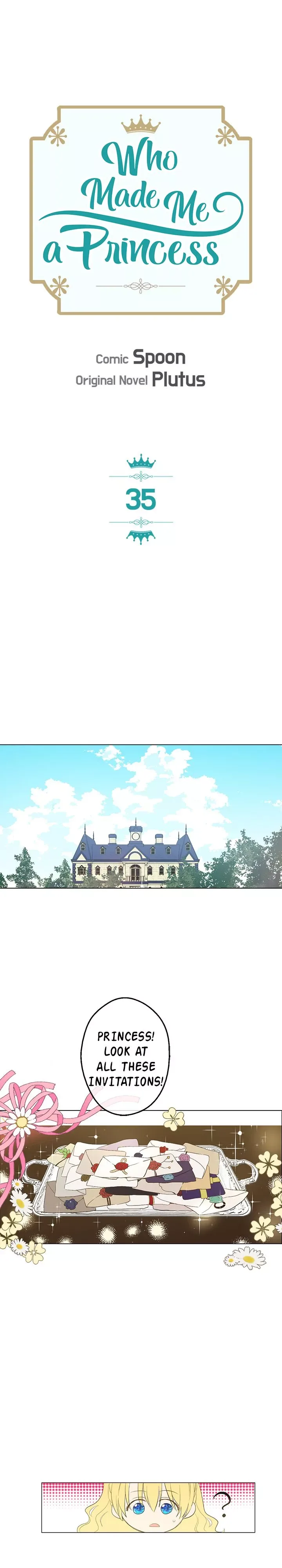 Who Made Me a Princess Chapter 35 page 1