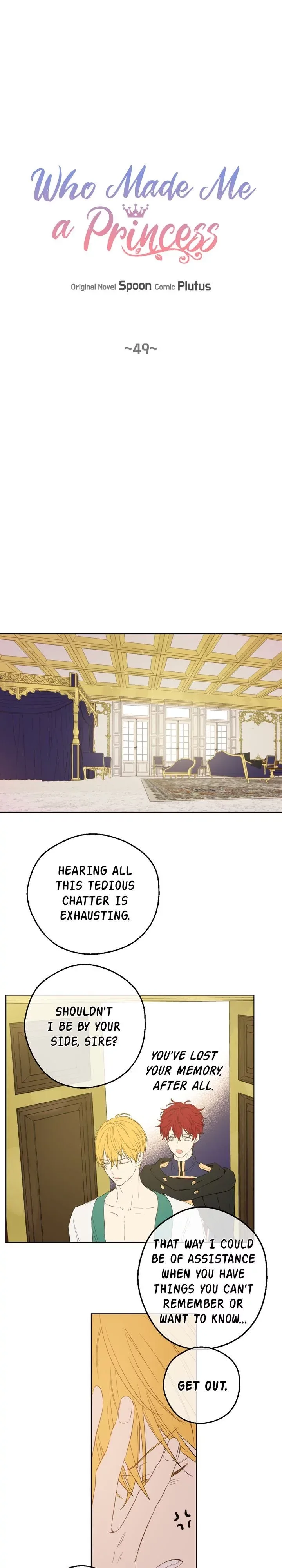 Who Made Me a Princess Chapter 49 page 1