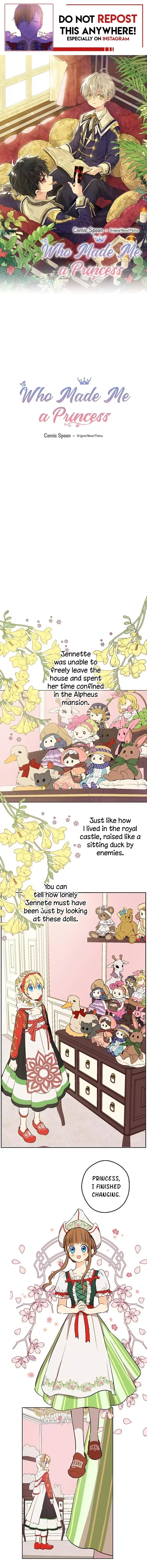Who Made Me a Princess Chapter 57 page 1
