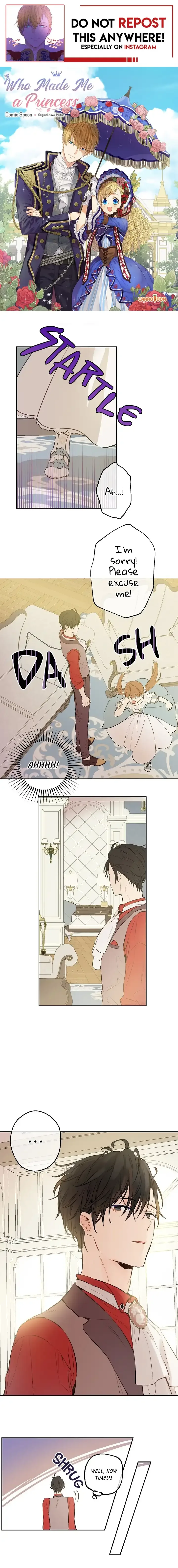 Who Made Me a Princess Chapter 61 page 1