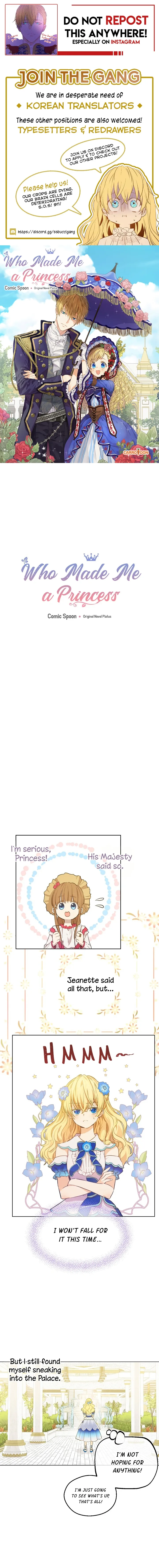 Who Made Me a Princess Chapter 68 page 1