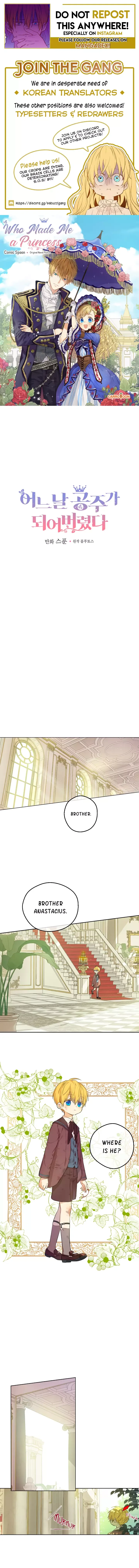 Who Made Me a Princess Chapter 73 page 1
