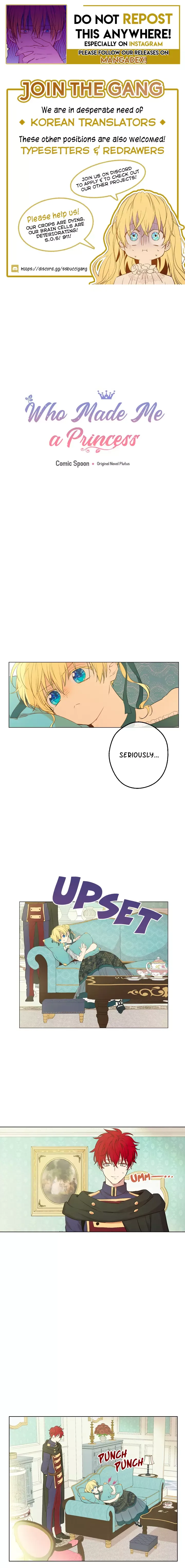 Who Made Me a Princess Chapter 74 page 1