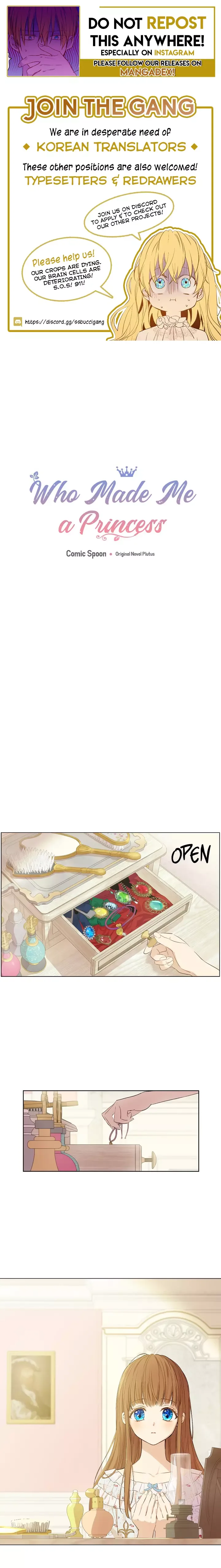 Who Made Me a Princess Chapter 76 page 1