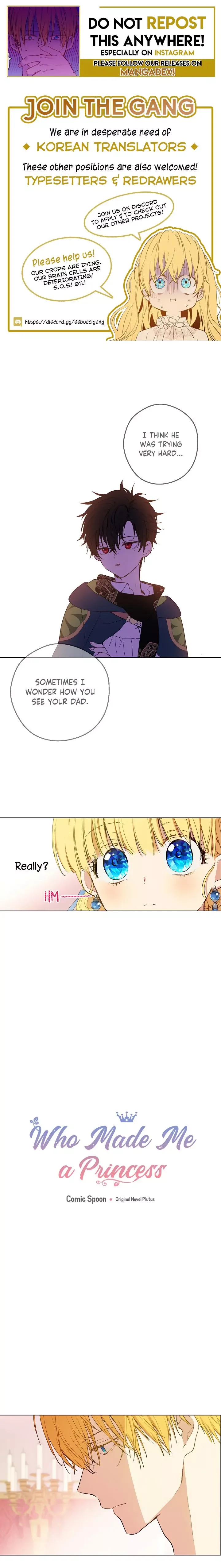 Who Made Me a Princess Chapter 79 page 1