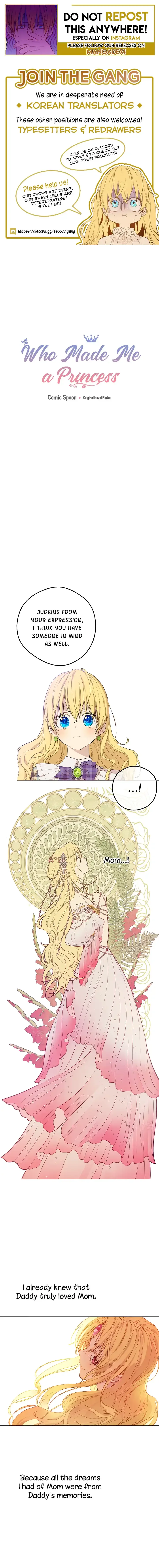 Who Made Me a Princess Chapter 81 page 1