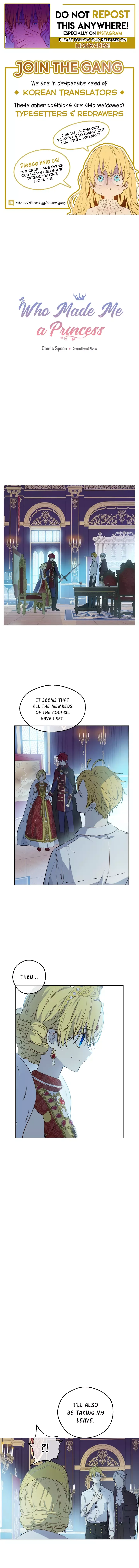 Who Made Me a Princess Chapter 89 page 1