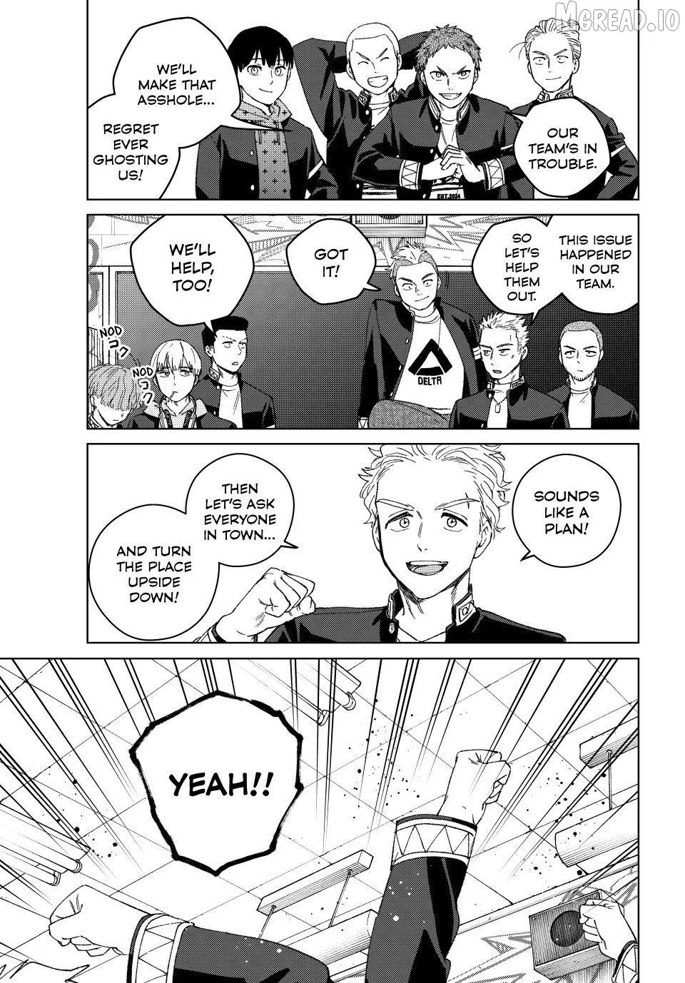 Wind Breaker (NII Satoru) Chapter 213 page 10