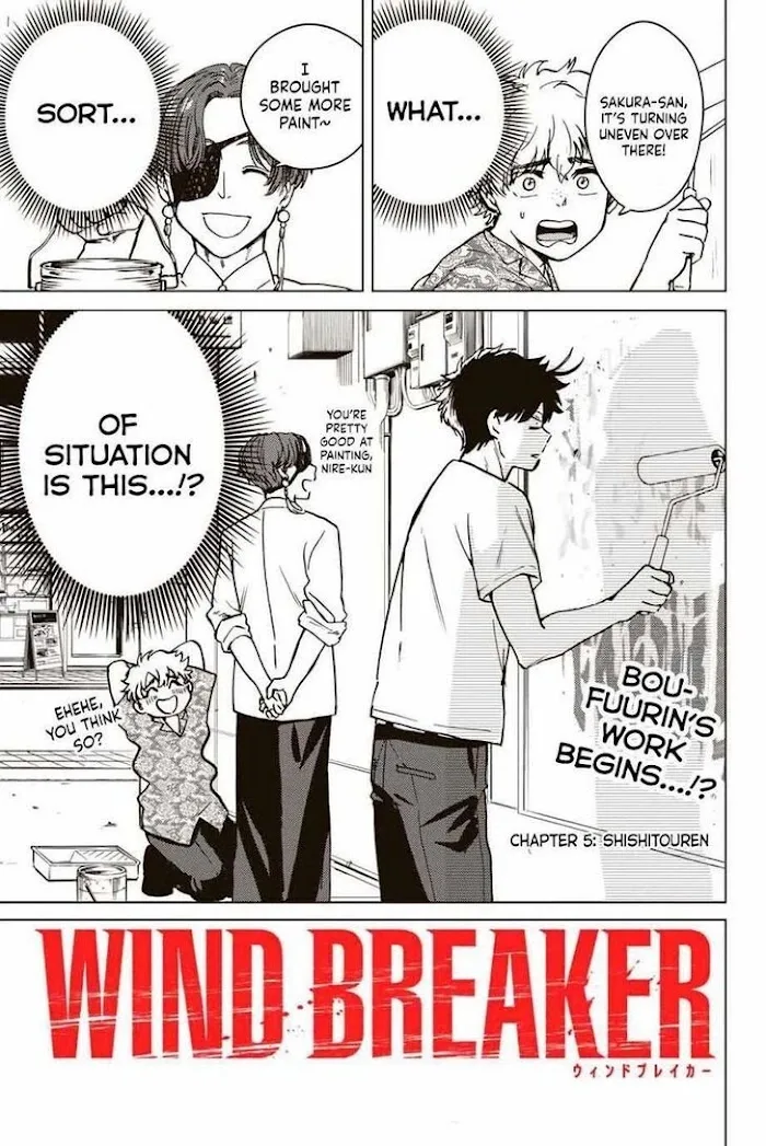 Wind Breaker (NII Satoru) Chapter 5 page 1