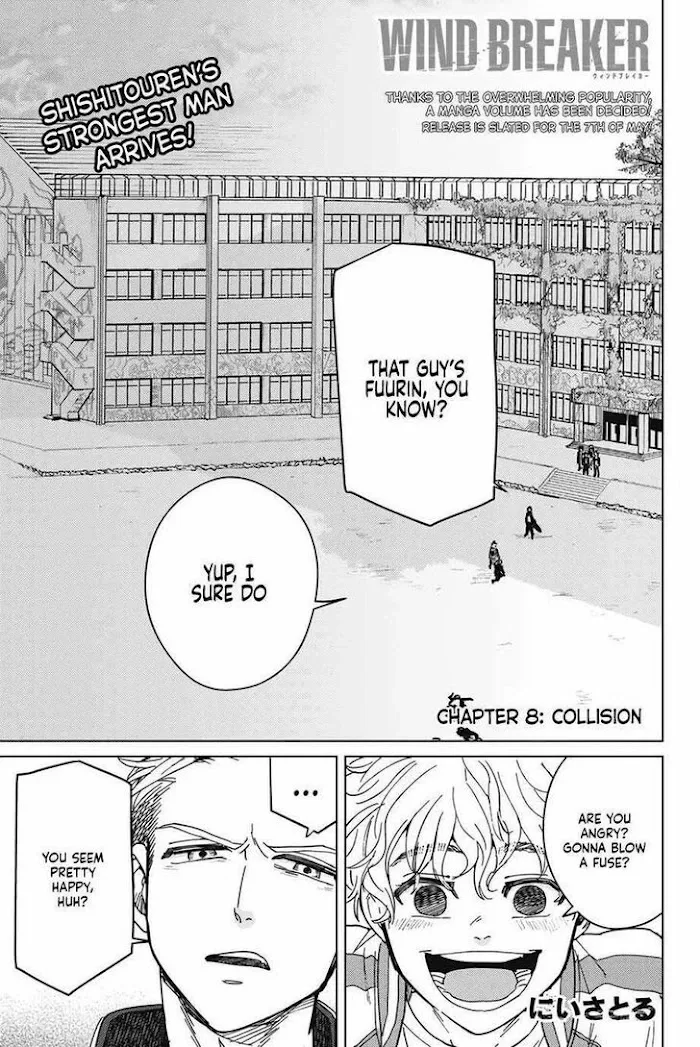 Wind Breaker (NII Satoru) Chapter 8 page 1