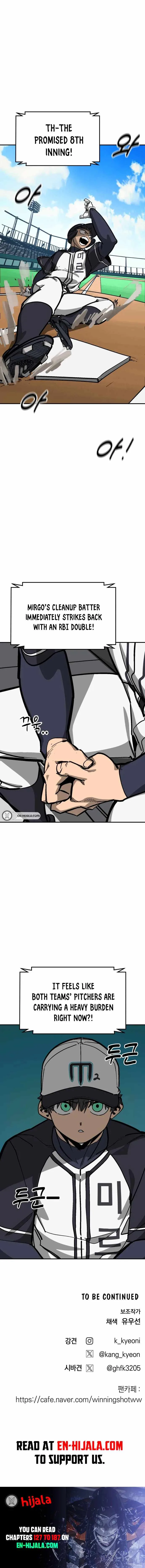 Winning Shot Chapter 127 page 21