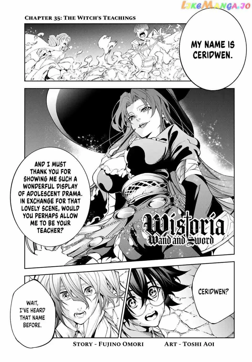 Wistoria's Wand and Sword Chapter 35 page 1