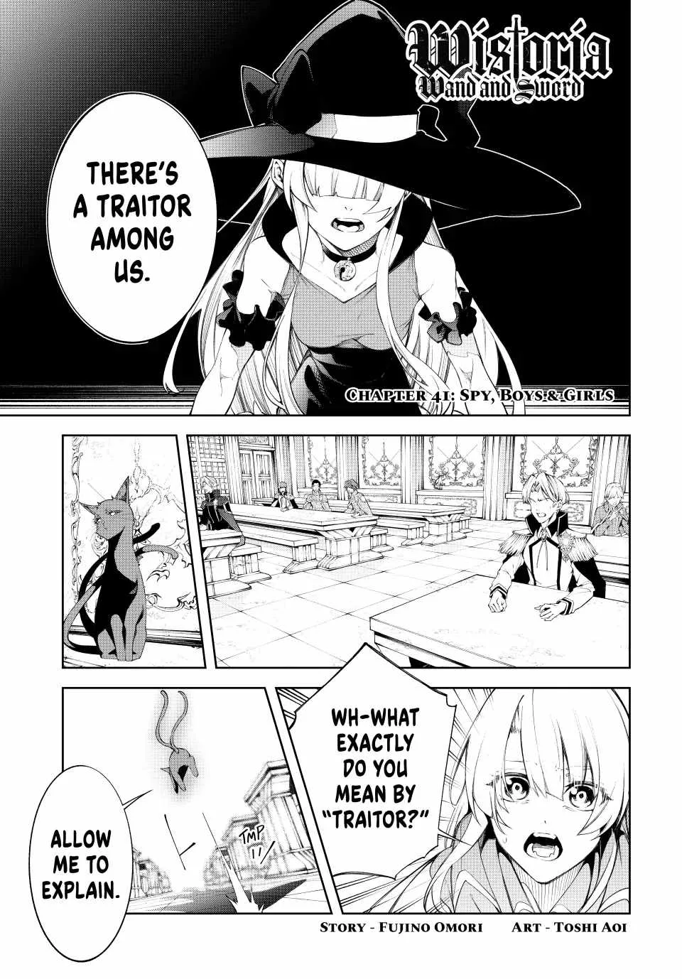 Wistoria's Wand and Sword Chapter 41 page 1