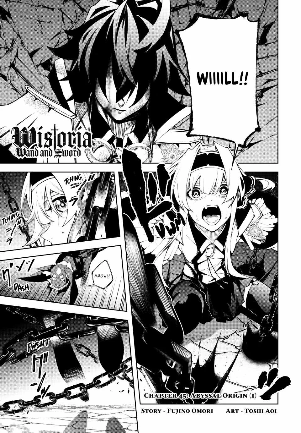 Wistoria's Wand and Sword Chapter 45 page 1