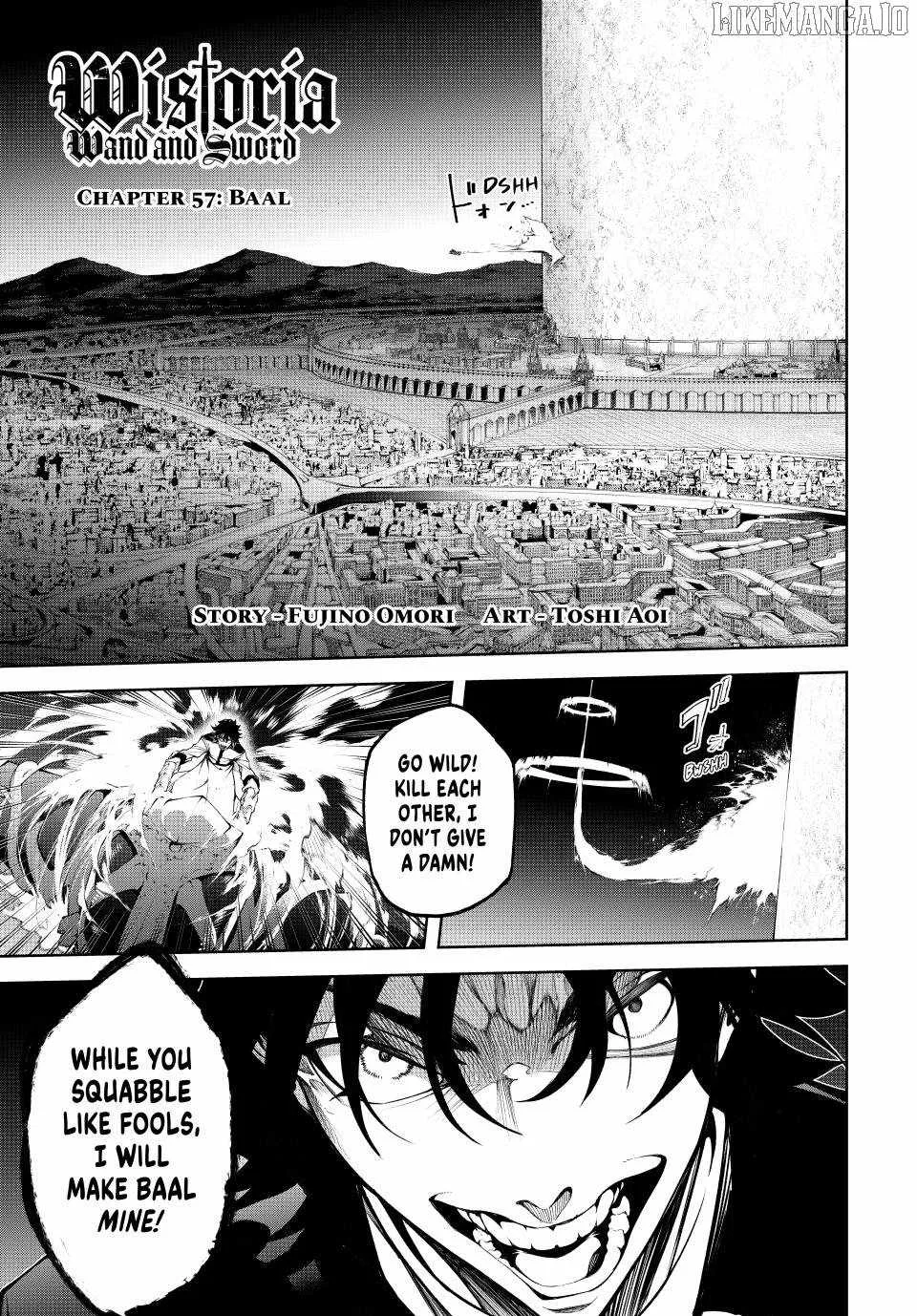 Wistoria's Wand and Sword Chapter 57 page 1