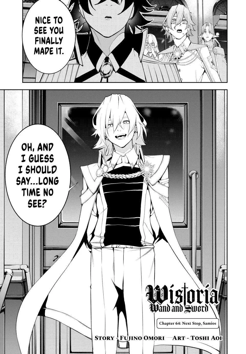 Wistoria's Wand and Sword Chapter 64 page 1