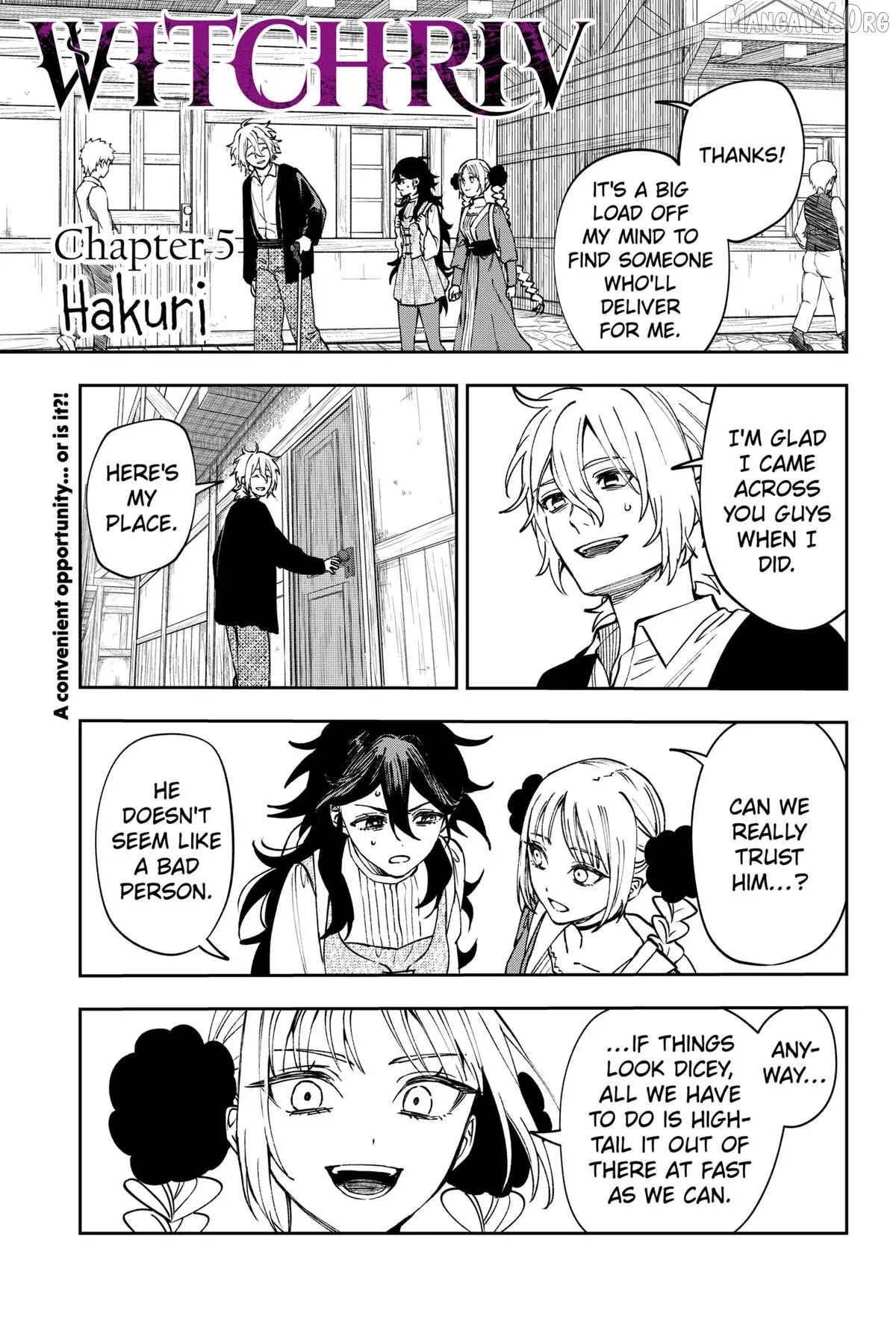 Witchriv Chapter 5 page 1