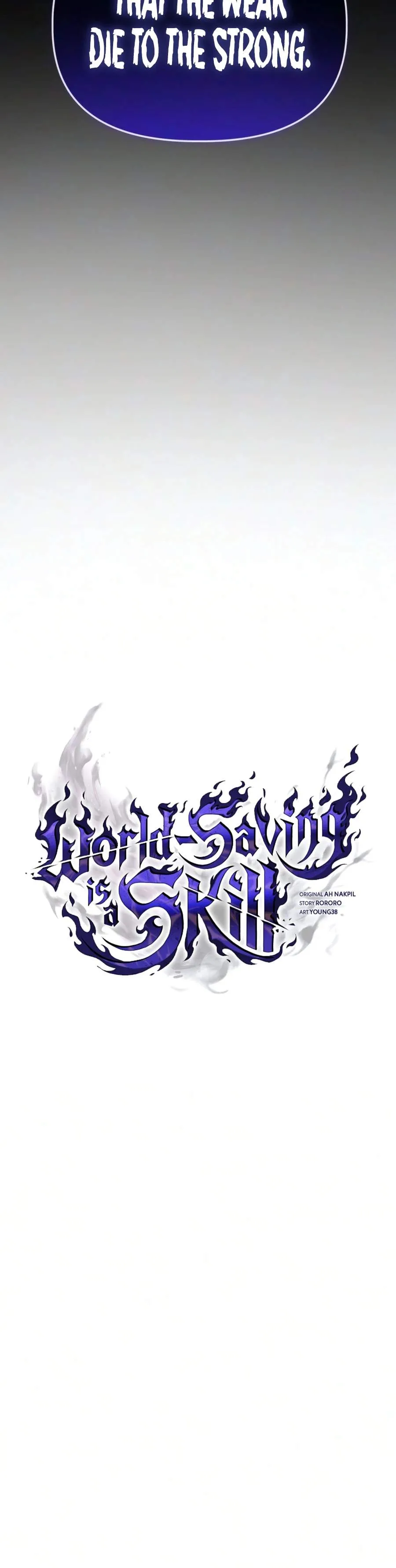 World-Saving is a Skill Chapter 31 page 5