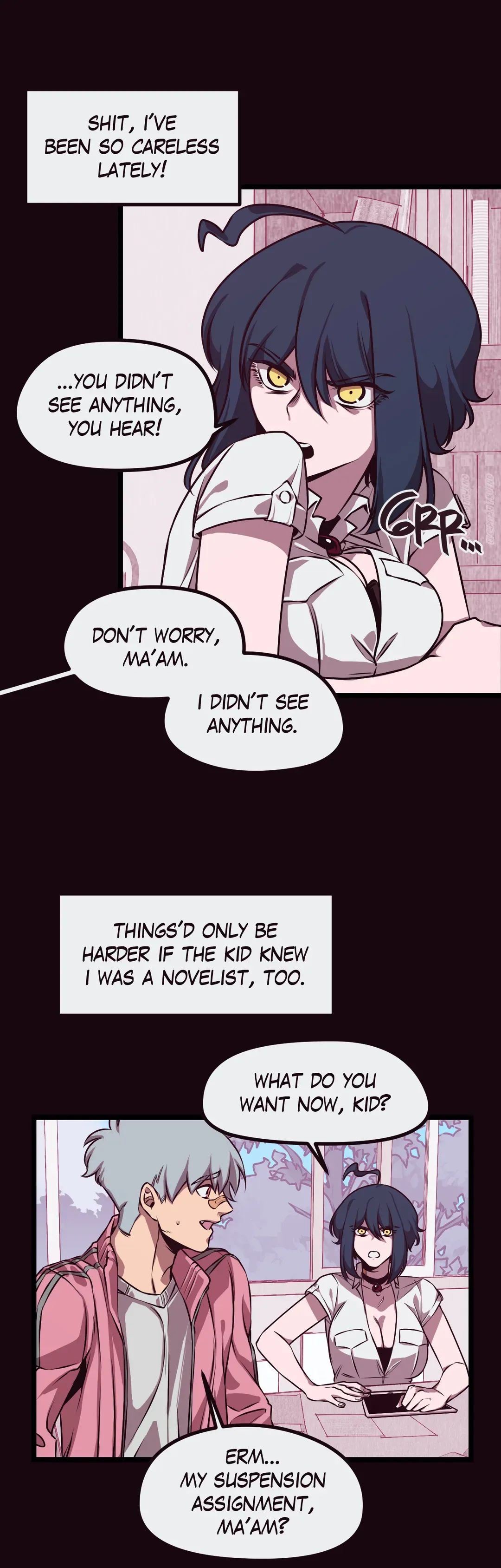 Writing Hell Chapter 12 page 14