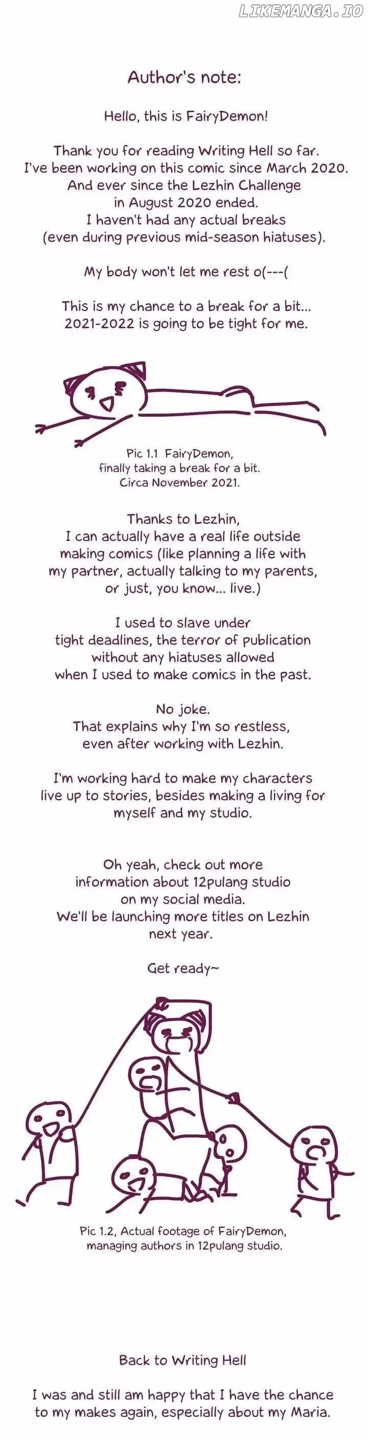 Writing Hell Chapter 20.5 page 2