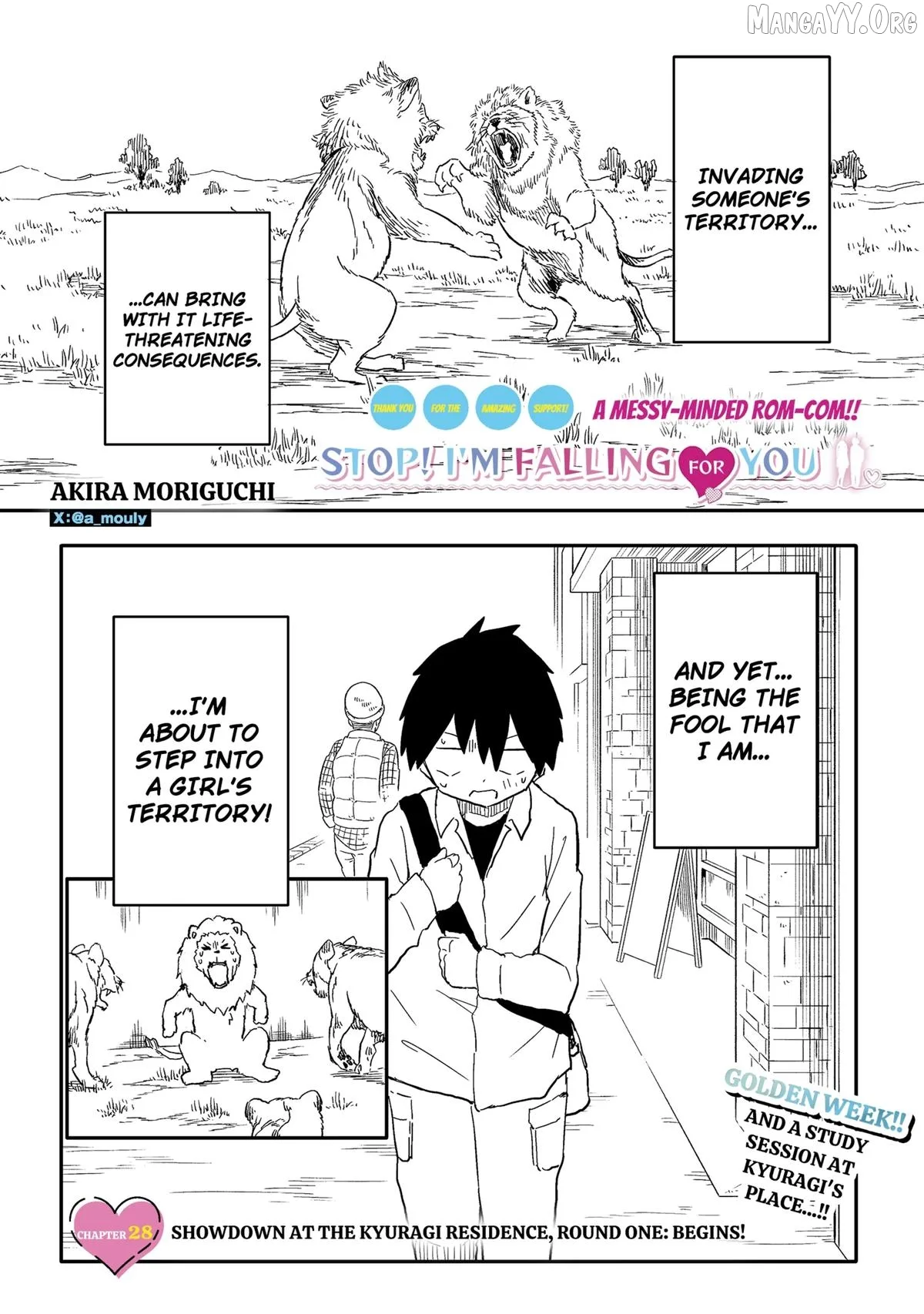 Yamero Suki ni Natteshimau Chapter 28 page 1