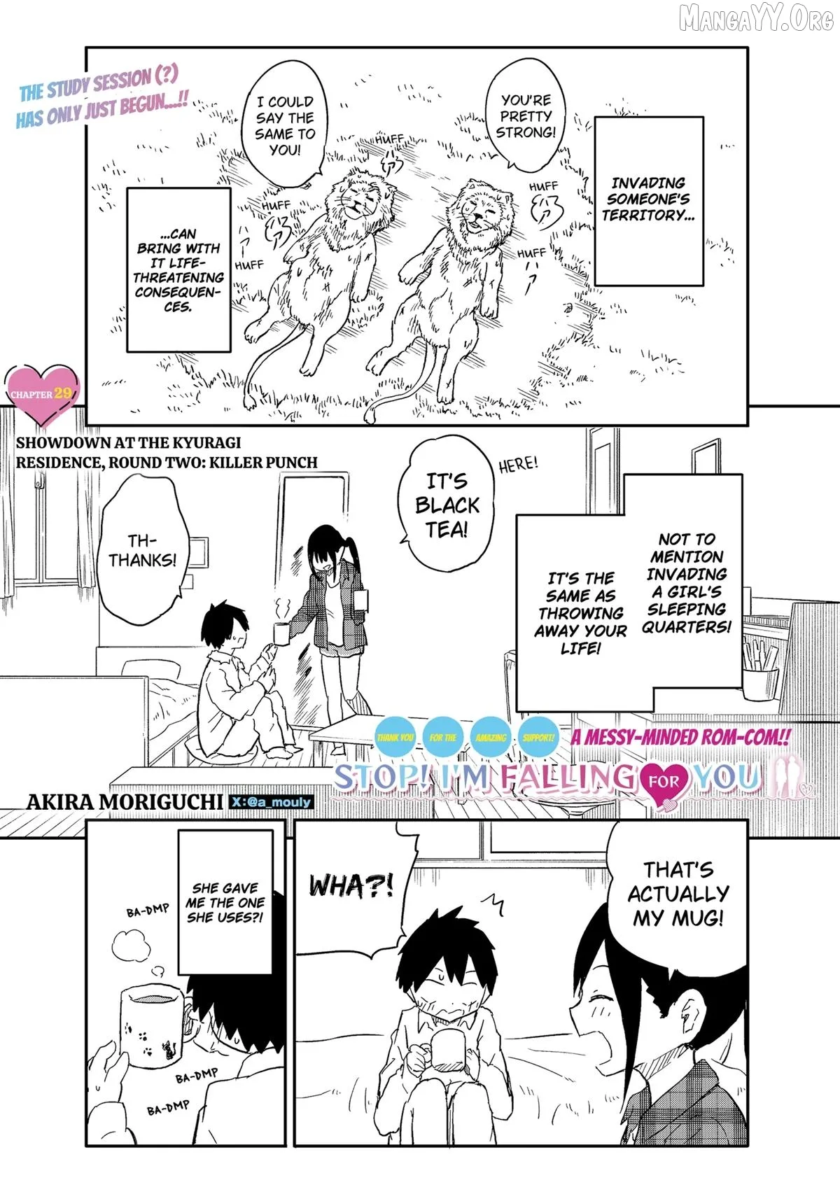 Yamero Suki ni Natteshimau Chapter 29 page 1