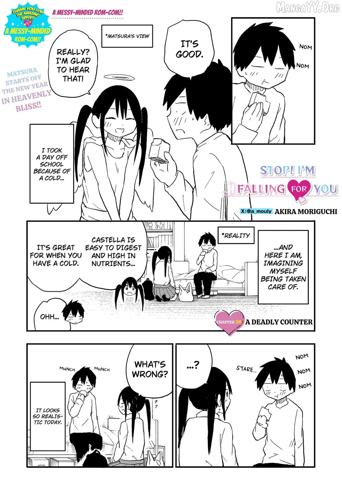 Yamero Suki ni Natteshimau Chapter 36 page 1