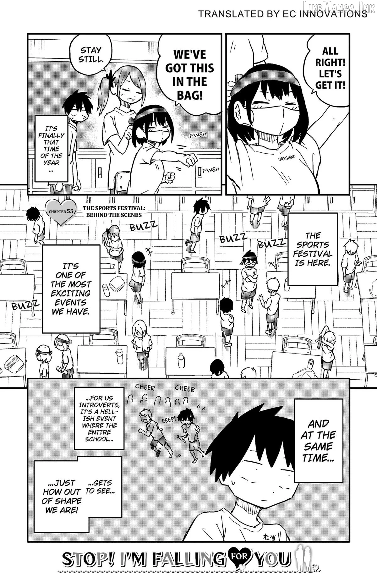 Yamero Suki ni Natteshimau Chapter 55 page 1