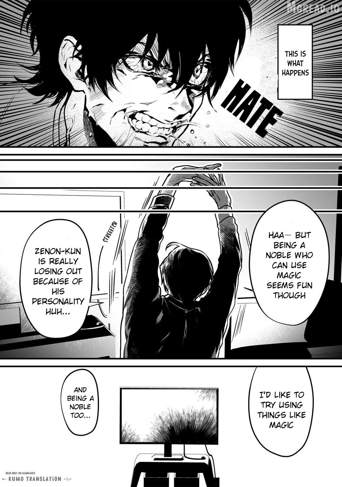 Yami Kakusei Shite Shujinkou ni Bokosareru Kamase Inu ni Hyoui Shita ga Gensaku to Chigaisugite Tomadotteru Chapter 1 page 13
