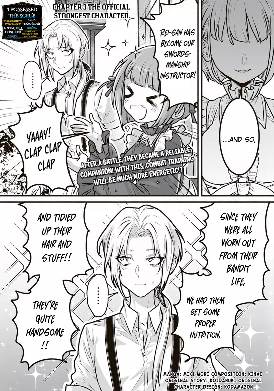Yami Kakusei Shite Shujinkou ni Bokosareru Kamase Inu ni Hyoui Shita ga Gensaku to Chigaisugite Tomadotteru Chapter 3 page 2