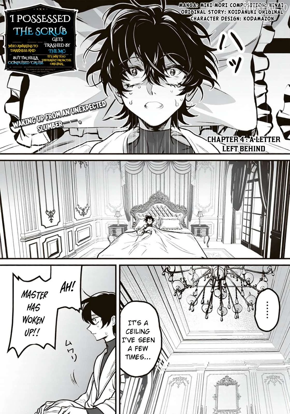Yami Kakusei Shite Shujinkou ni Bokosareru Kamase Inu ni Hyoui Shita ga Gensaku to Chigaisugite Tomadotteru Chapter 4 page 2
