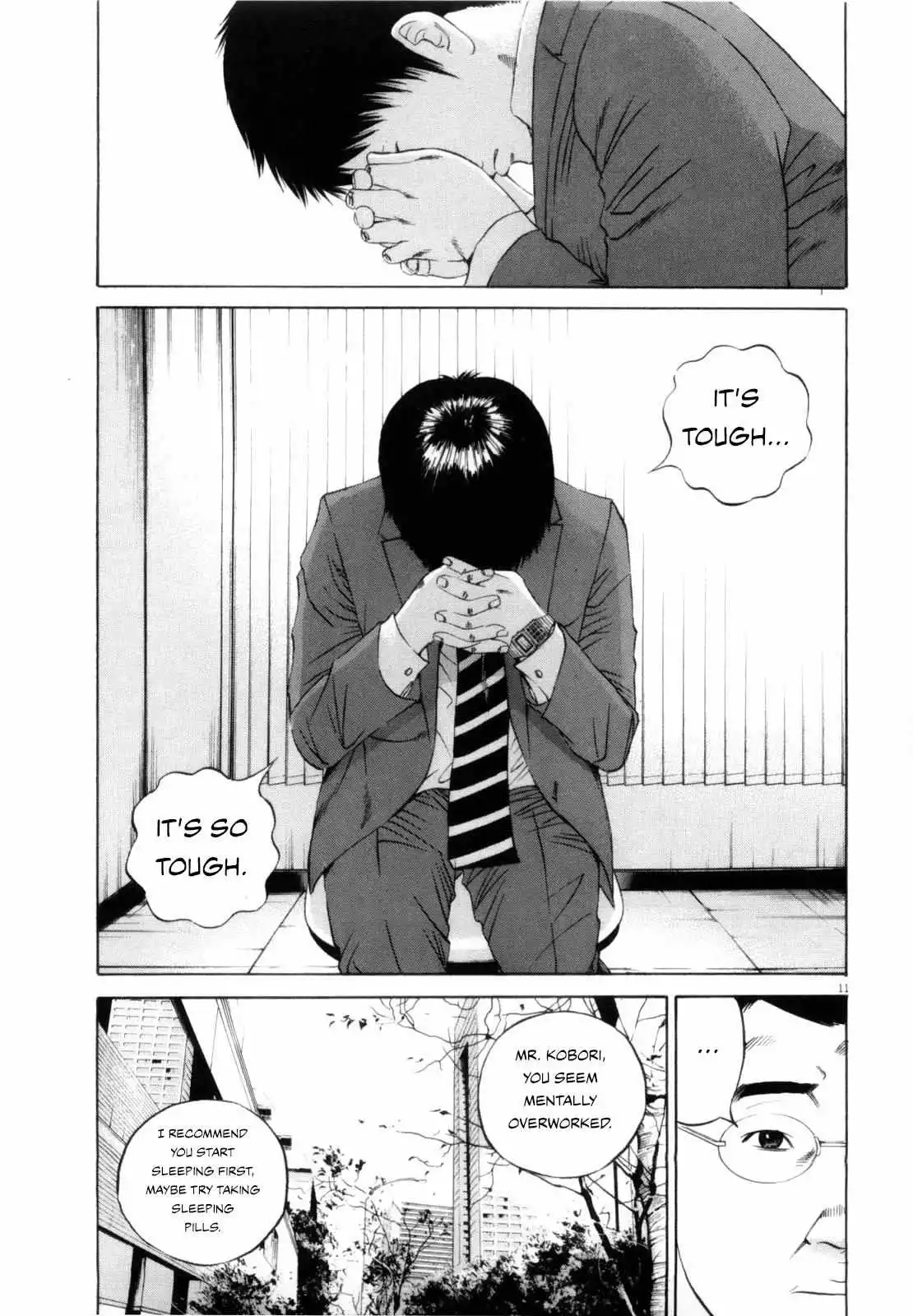 Yamikin Ushijima-kun Chapter 117 page 11
