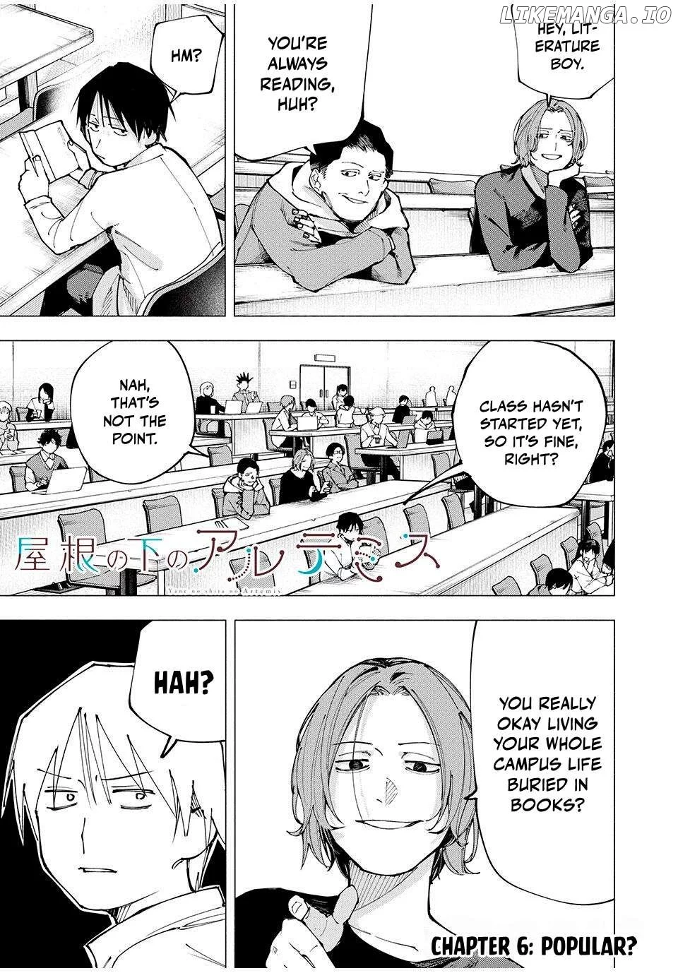 Yane no Shita no Artemis Chapter 6 page 1