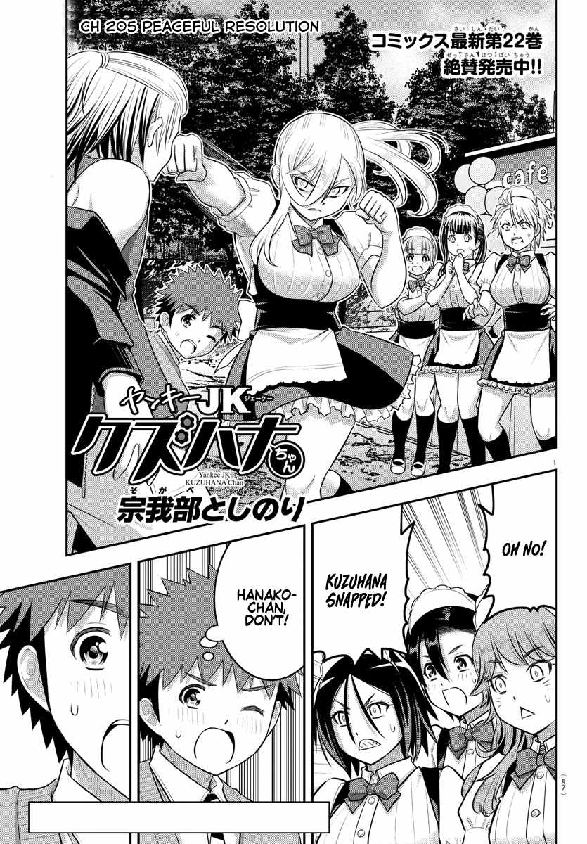 Yankee Jk Kuzuhana-Chan Chapter 205 page 1