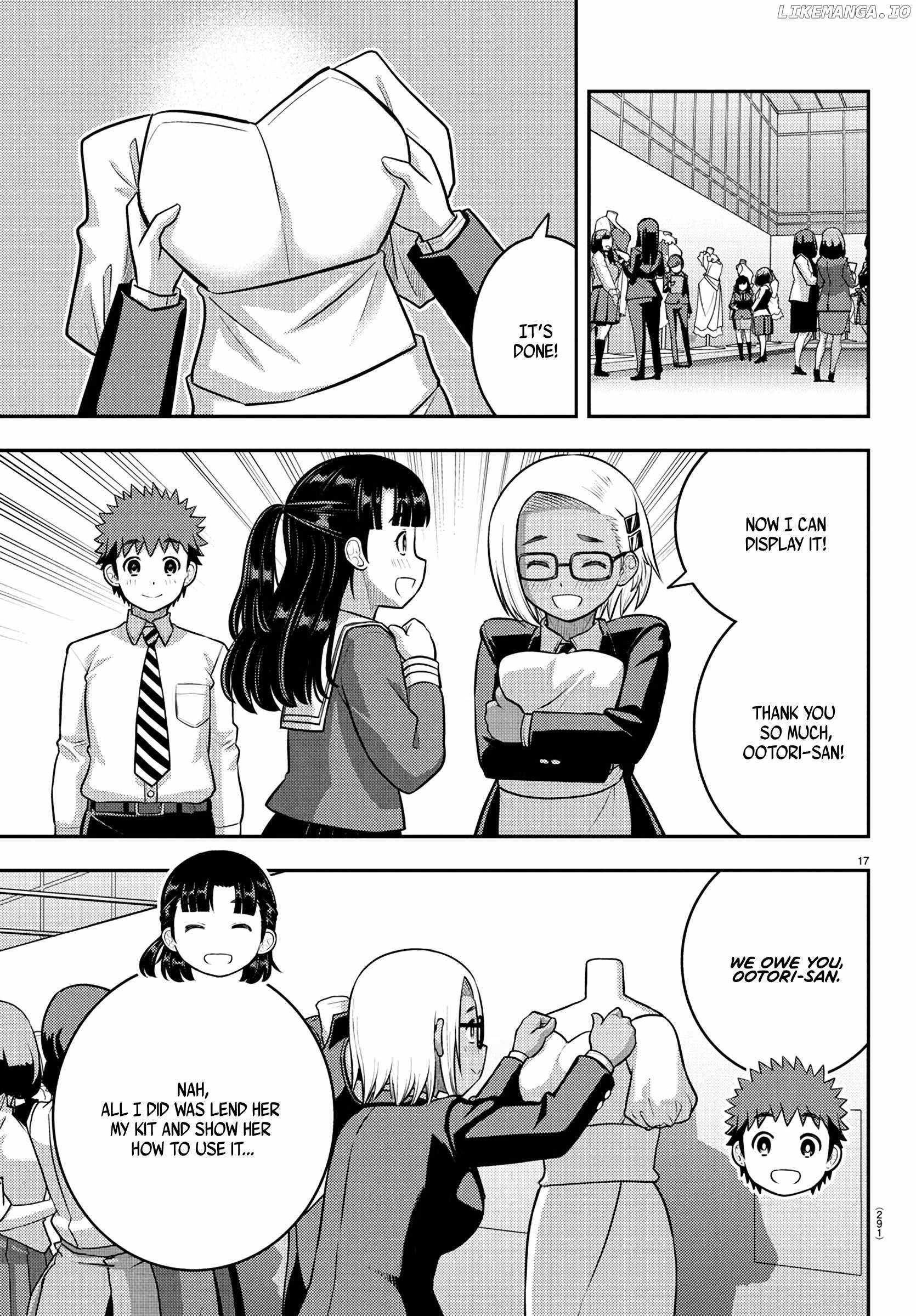 Yankee Jk Kuzuhana-Chan Chapter 244 page 17