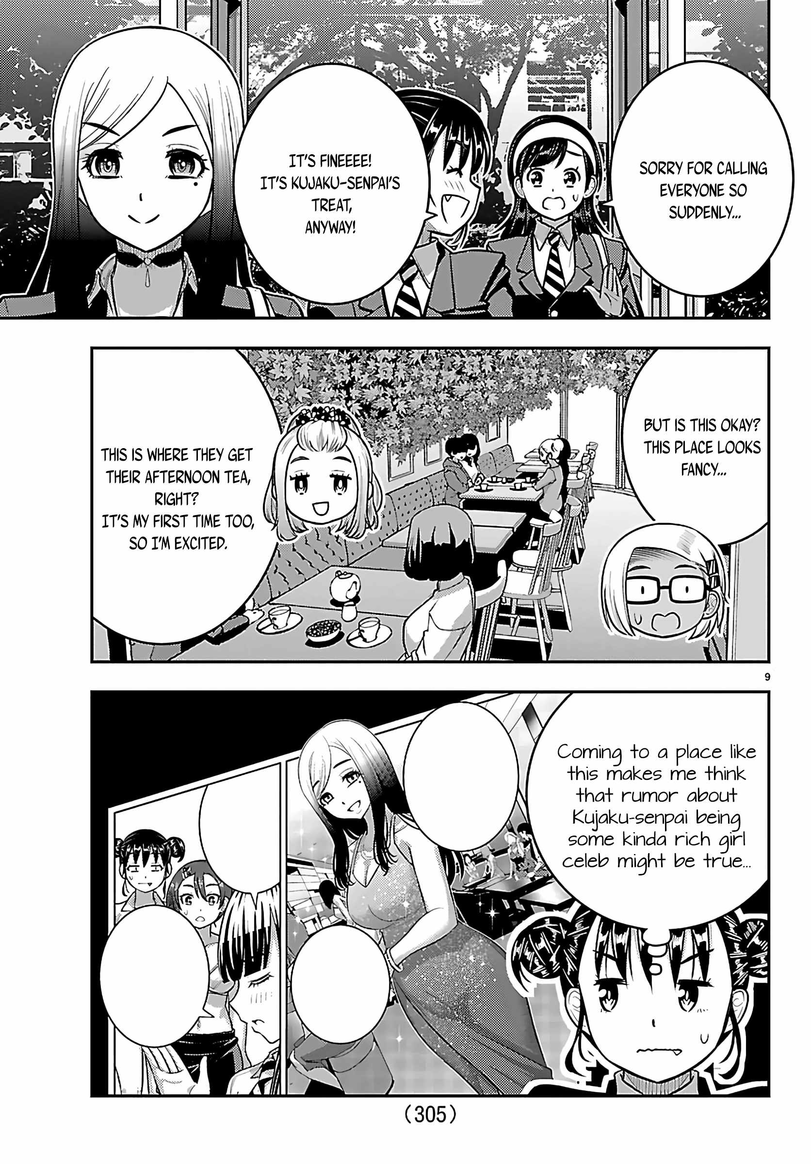 Yankee Jk Kuzuhana-Chan Chapter 275 page 9